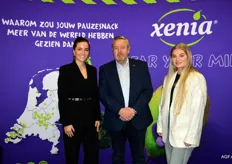 Janiek van Dijk, Pieter van Rijn en Jade Verbaarschot van Xenia. Sinds dit jaar in een nieuw jasje
